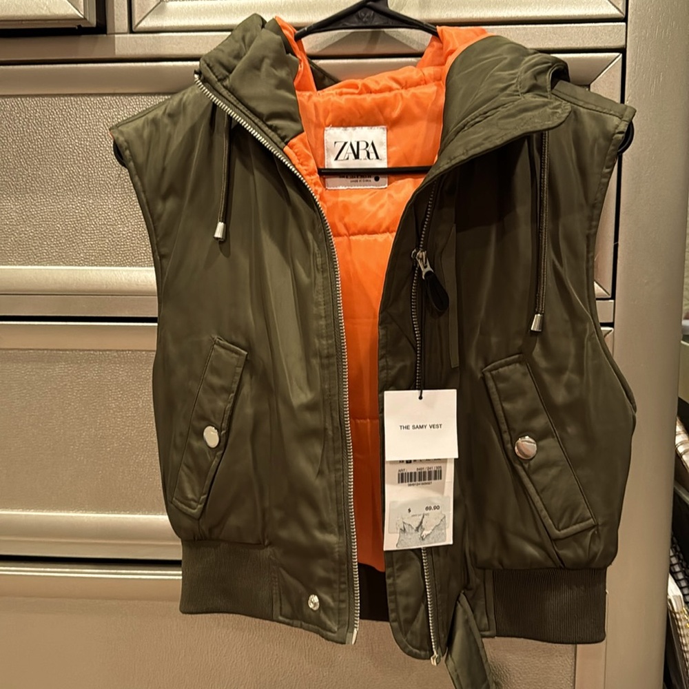 ZARA The Samy Vest Size S